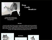 Tablet Screenshot of mouthart.com